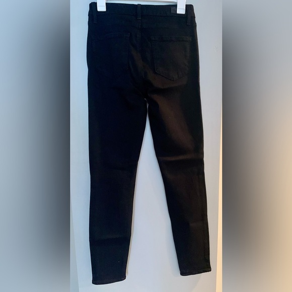 Women's Black PAIGE Highrise Ultra Jeans - Picture 6 of 9